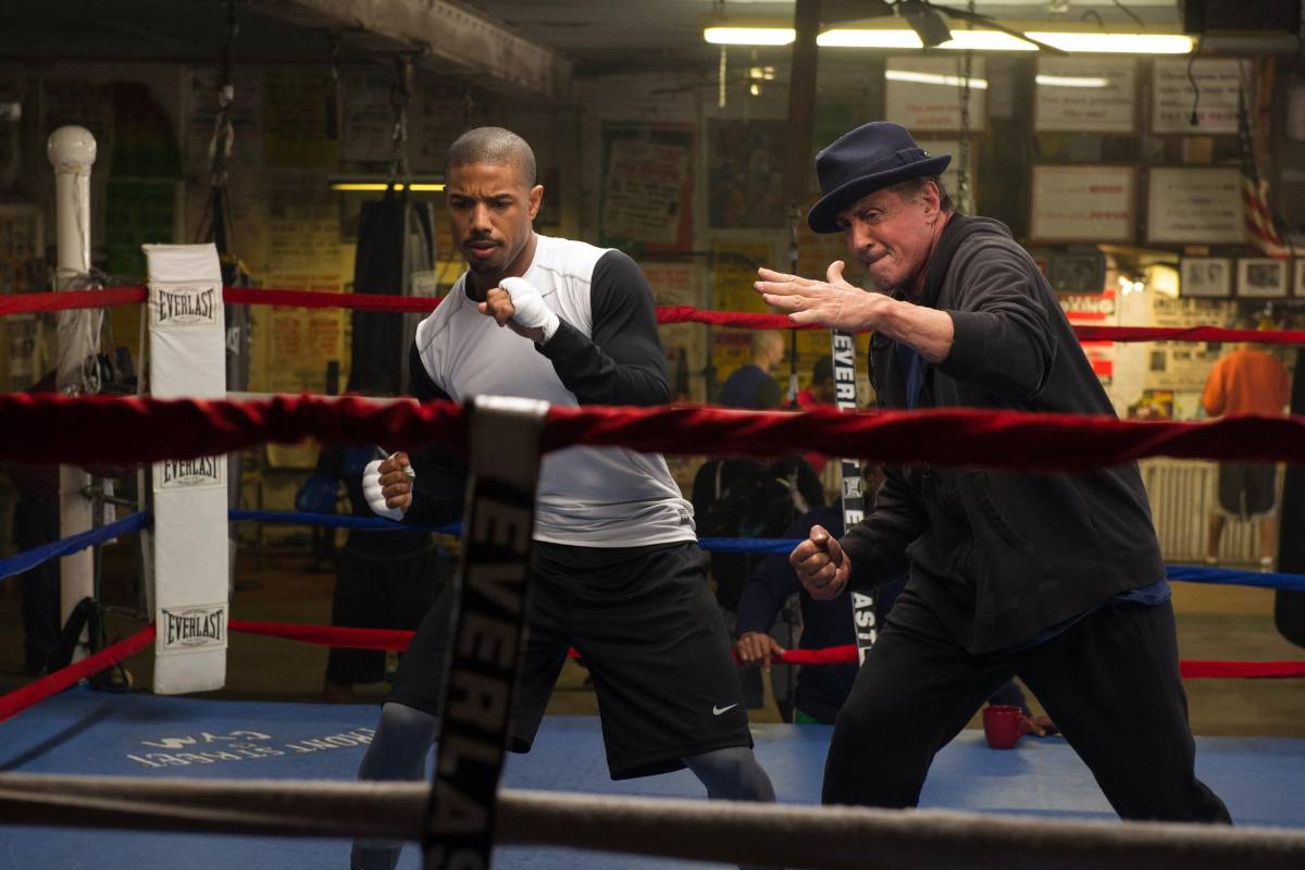 Creed: Corazón de Campeón: Para enero del próximo año llega esta cinta también conocida como Rocky VII, muy esperada por el papel de Sylvester Stallone.
