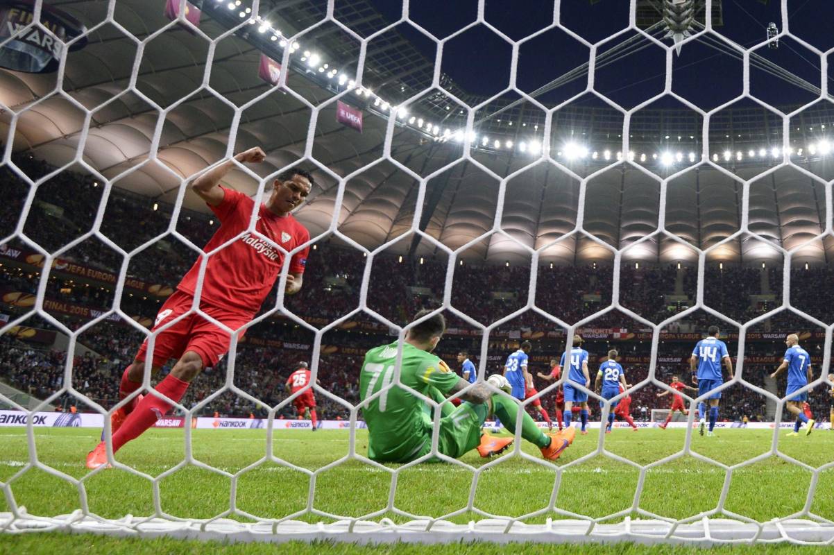 Bacca logró el segundo gol en la segunda parte del compromiso y significó deshacer el empate a dos con la que había acabado el primer tiempo. FOTO AFP