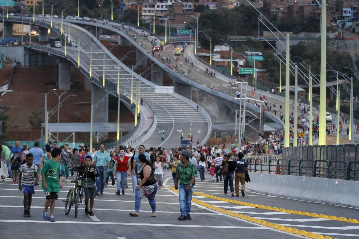 768 metros tiene de longitud el puente interurbano más grande de Colombia. FOTO JAIME PÉREZ MUNEVAR