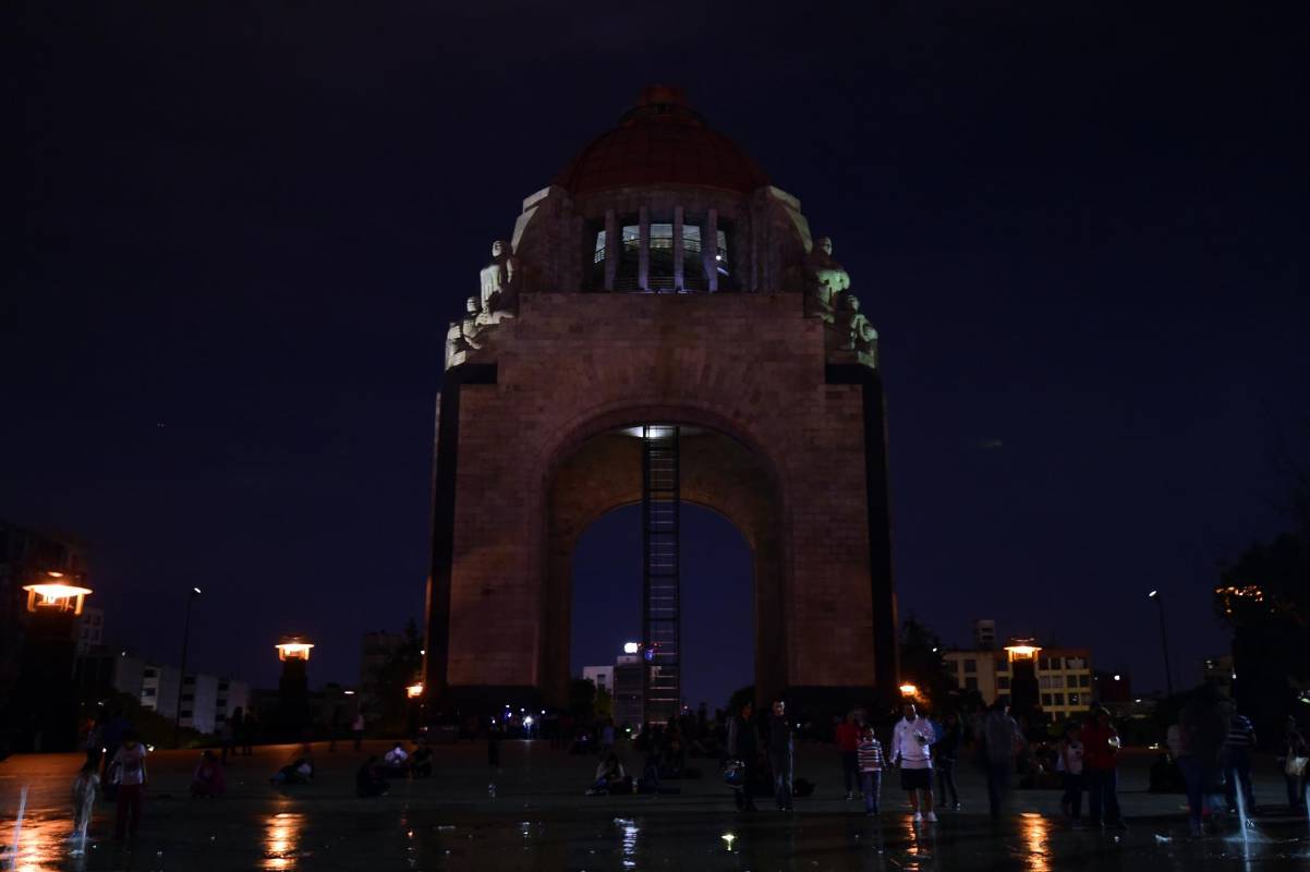 Monumento a la Revolución, Ciudad de México. FOTO AFP