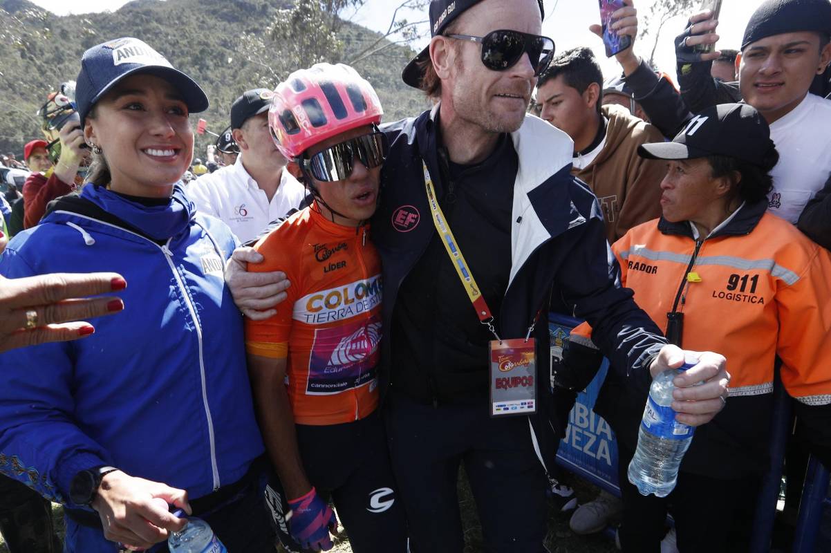El antioqueño Sergio Higuita ganó su primer Tour Colombia. FOTO MANUEL SALDARRIAGA