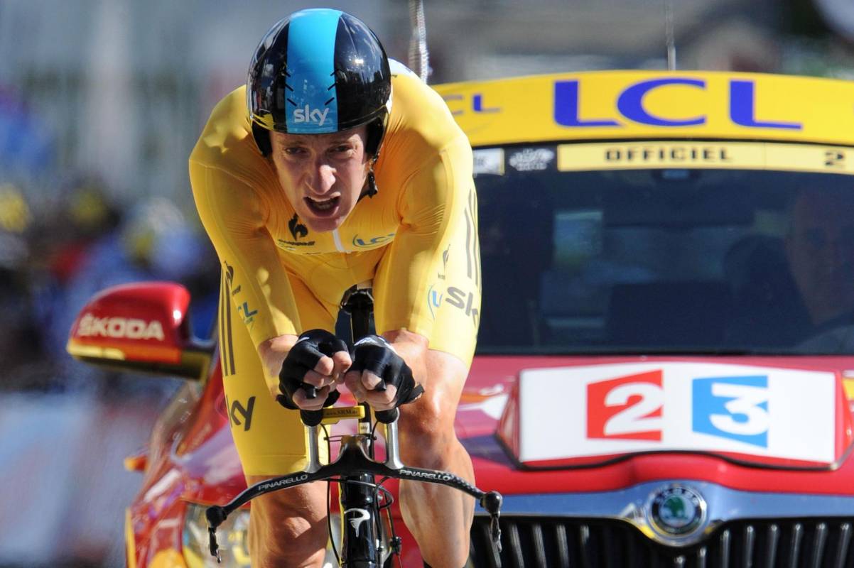 El ganador del Tour de Francia Bradley Wiggins anunció su retiro en 2016, contando con 36 años de edad. FOTO AFP