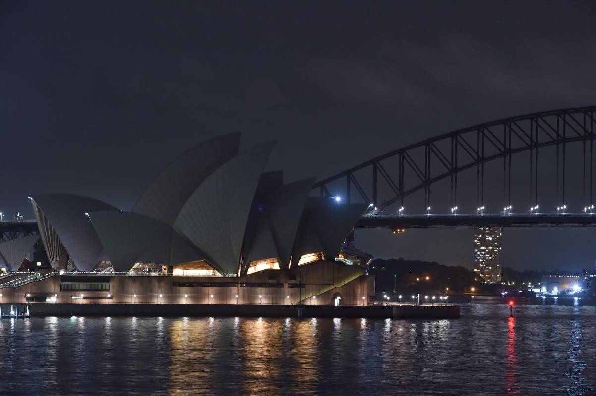 La Ópera de Sídney en Australia. Foto: Afp