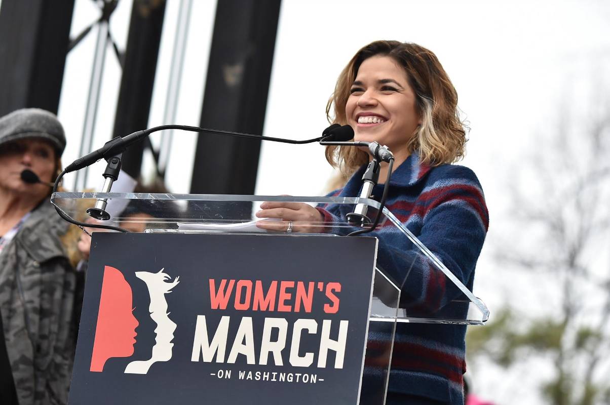 Actriz America Ferrera. FOTO AFP