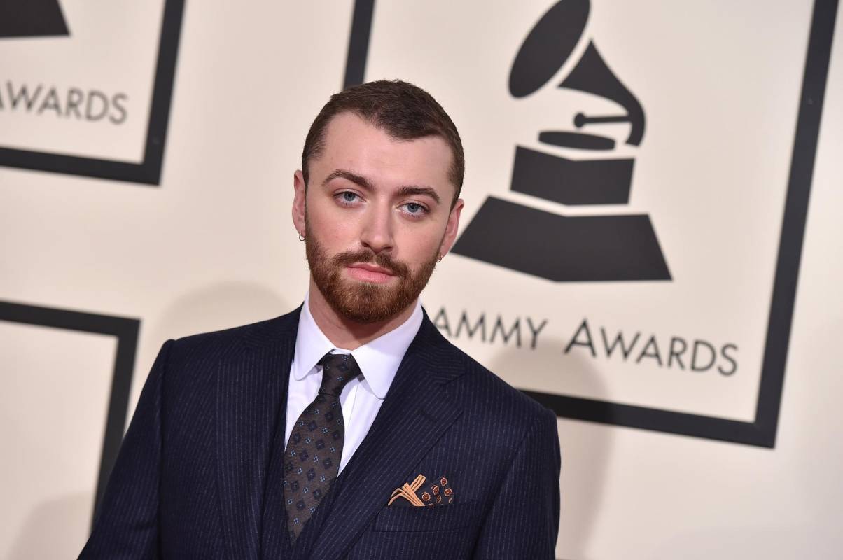 Sam Smith no está nominado pero fue invitado especial a la gala. FOTO AP
