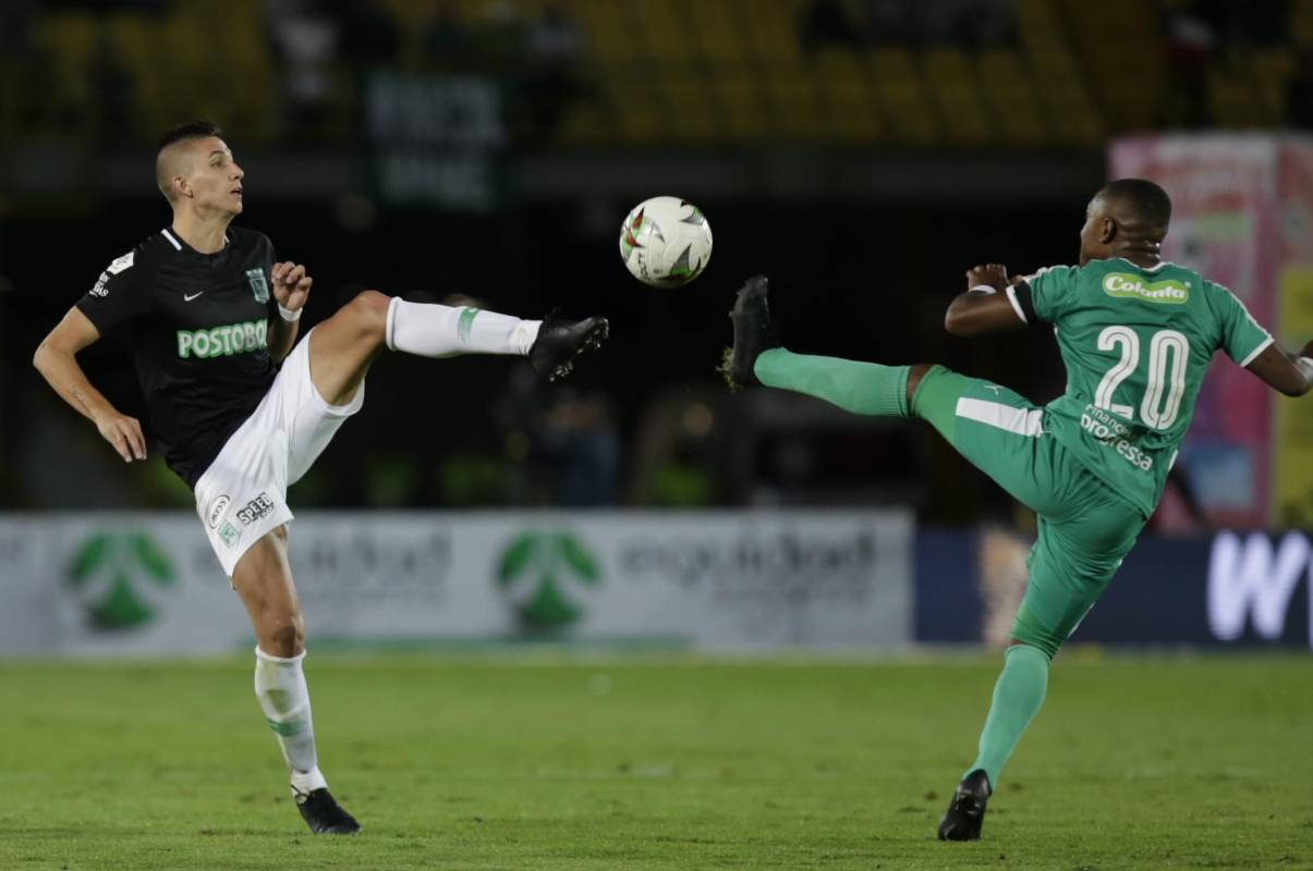 Juan Pablo Ramírez volvió a Nacional tras su microciclo con la Selección preolímpica. Foto: Colprensa