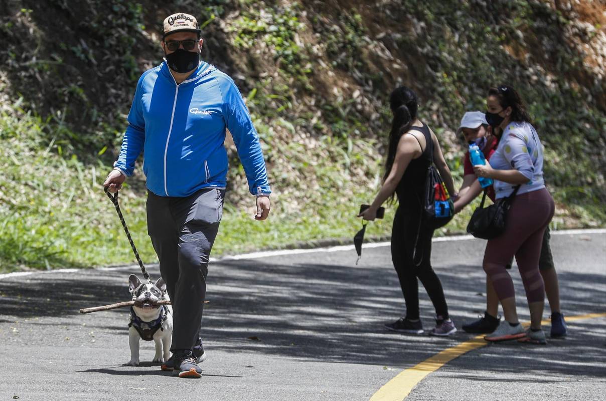 Este pulmón de la ciudad de Medellín, reabrió sus puertas para el disfrute de forma responsable de todos los ciudadanos. Foto: Manuel Saldarriaga Quintero.