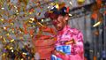 Richard Carapaz, durante la celebración de su titulo del Giro en 2019. Foto Getty 
