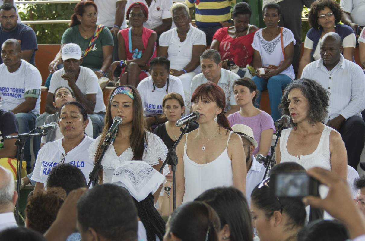 Jaramillo dijo que “escasamente otra región del país vivió tan de cerca la combinación de las armas con la política como lo vivió el Urabá”, zona de al frontera con Panamá donde está Apartadó. FOTO ROBINSON SÁENZ