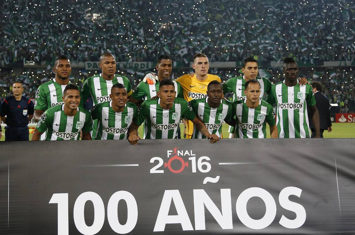 Nómina titular de Atlético Nacional. FOTO Robinson Sáenz Vargas