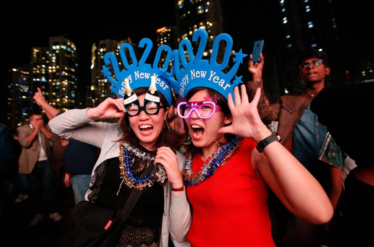 Más celebraciones en Dubai. FOTO EFE