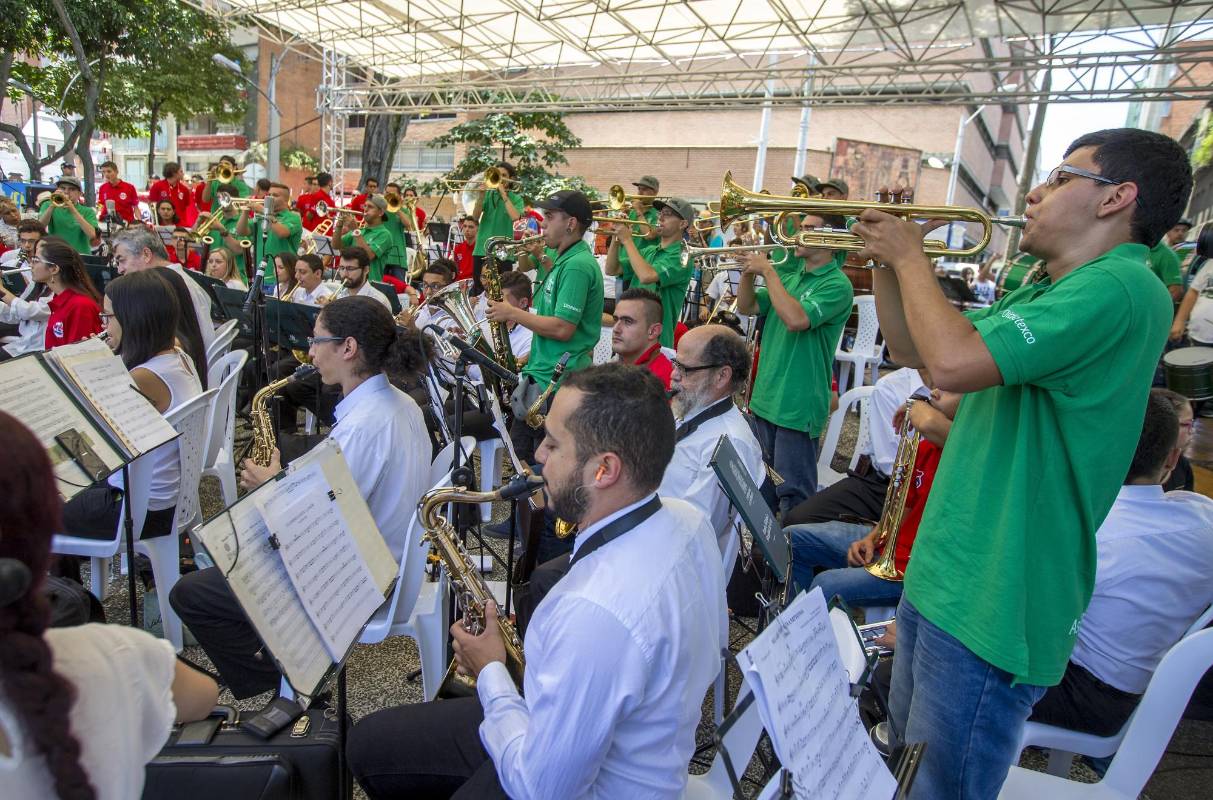 Este año habrá tres conciertos más en la Fiesta del Libro y la Cultura y en el último clásico del año entre el DIM y Nacional en el Atanasio Girardot. FOTO JUAN ANTONIO SÁNCHEZ