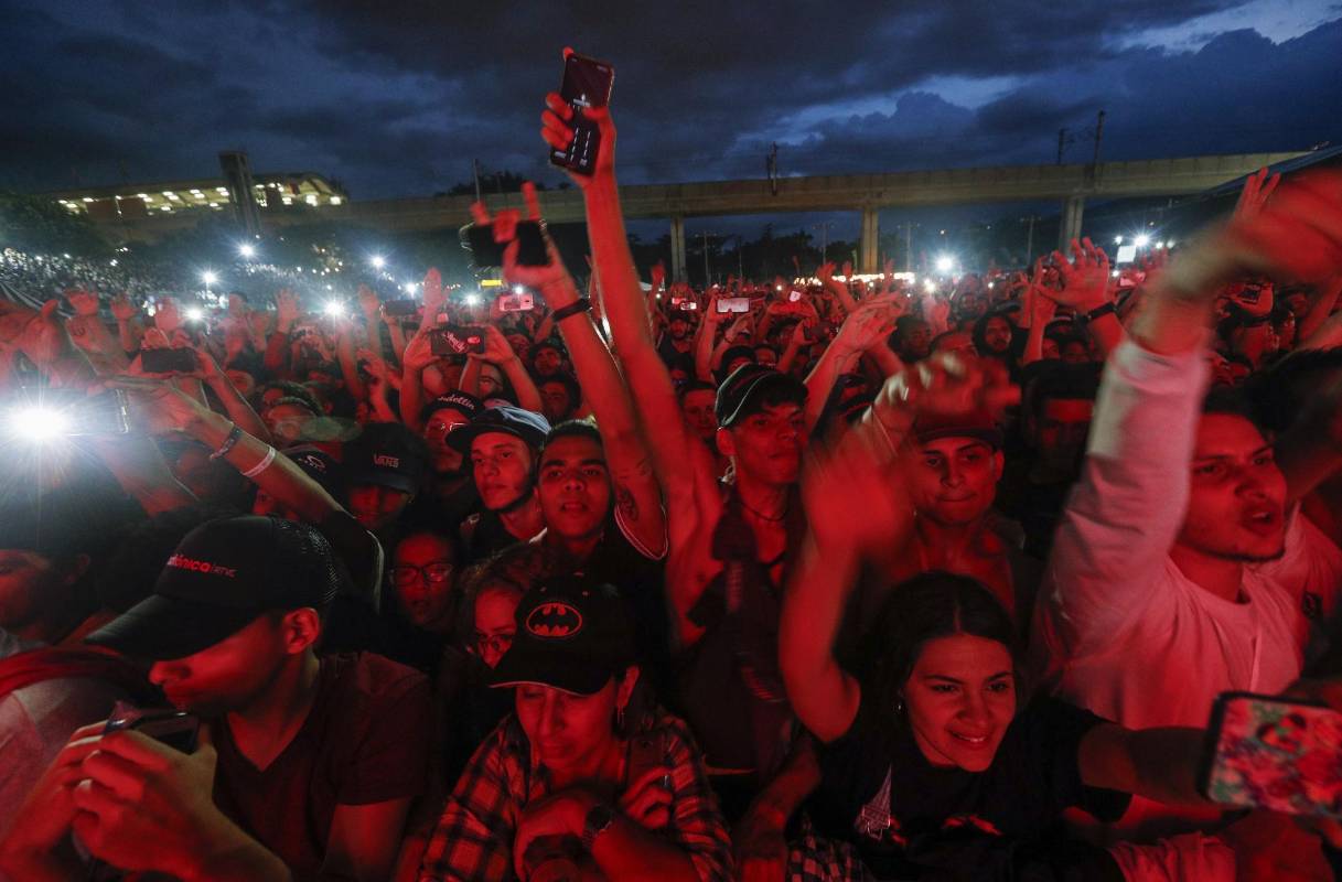 El evento público contó con múltiples contrastes sonoros. FOTO MANUEL SALDARRIAGA