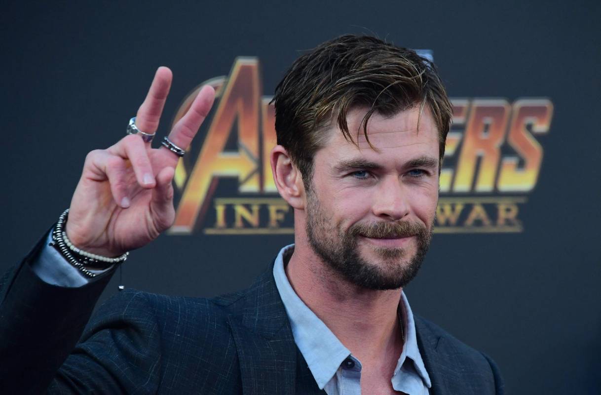  Chris Hemsworth interpreta a Thor. FOTO AFP