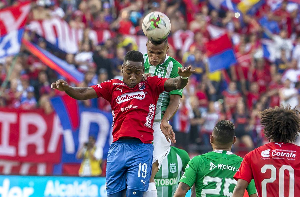 Fútbol de altura fue lo que presenciaron los 33.751 espectadores que llegaron al Atanasio Girardot. Foto Juan Antonio Sánchez O