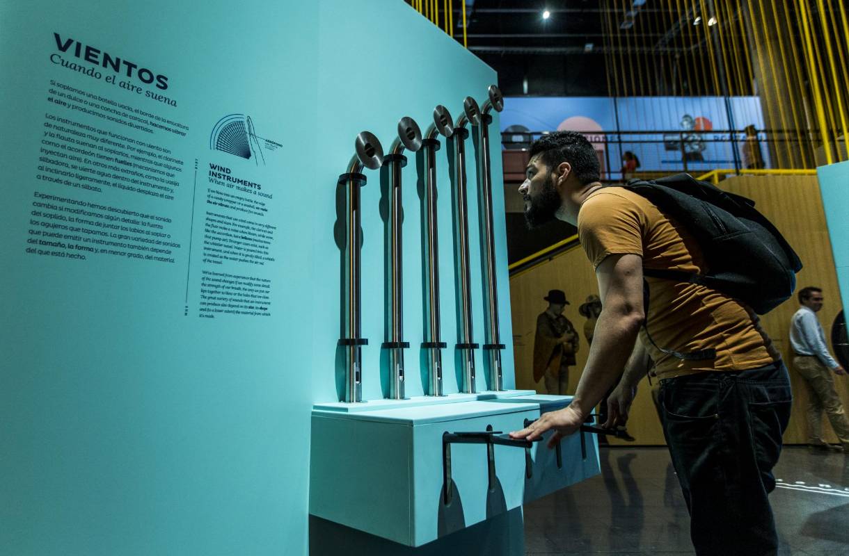Luego de 22 meses de trabajo, esta sala conocida como “La Orquesta propia” se suma a las otras tres salas: Mente, Tiempo y En escena. Foto: Jaime Pérez