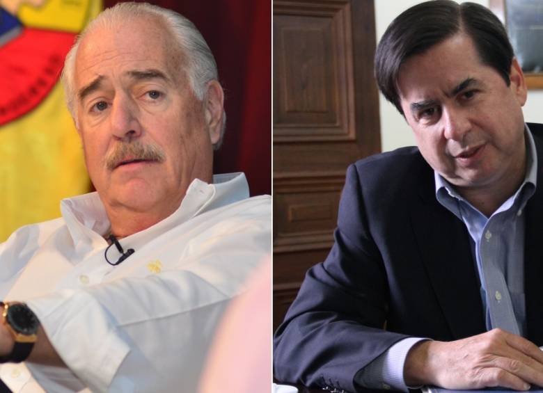 La segunda pelea política del año se dio este jueves y sus protagonistas fueron el expresidente Andrés Pastrana y el ministro del Interior, Juan Fernando Cristo. FOTO COLPRENSA