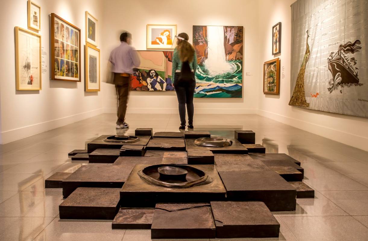 En las salas del Museo de Antioquia encontraran las obras del maestro Botero y de otros artistas antioqueños. Foto: Juan Antonio Sánchez