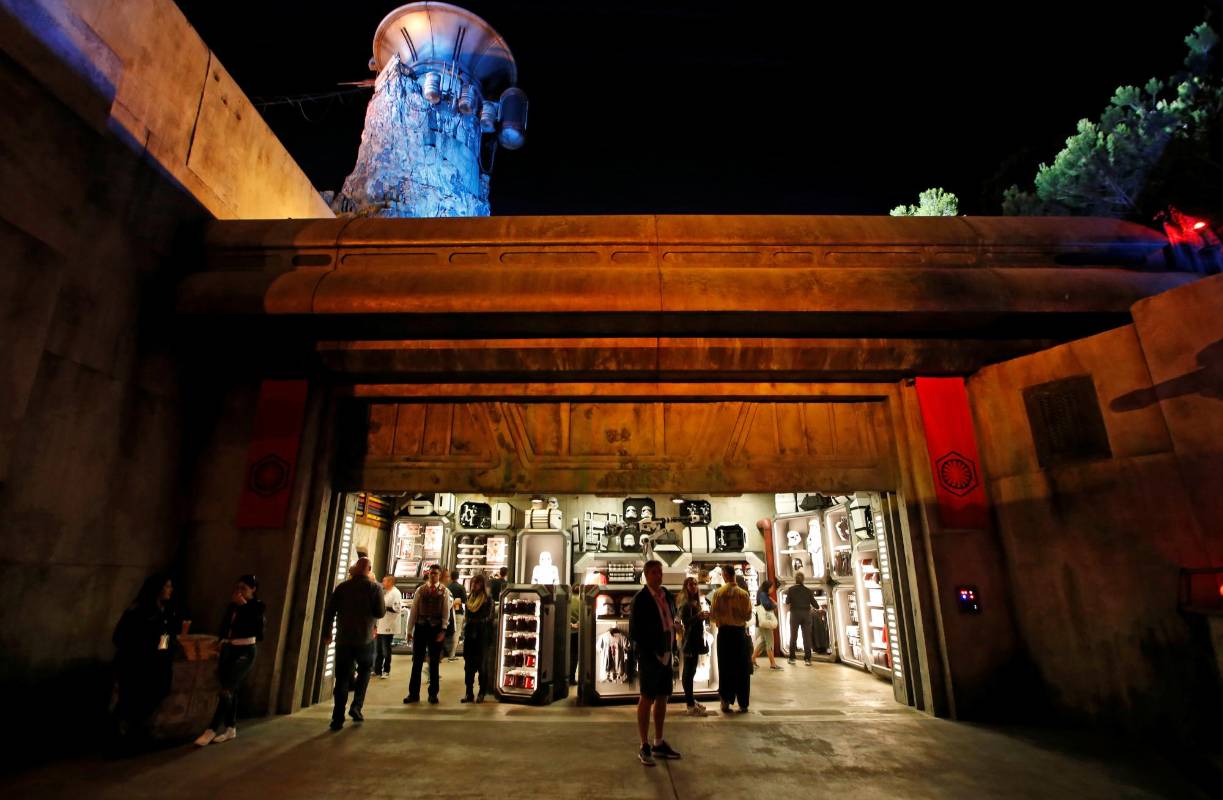 Se requieren reservaciones para visitar Star Wars: Galaxy’s Edge entre el viernes 31 de mayo y el domingo 23 de junio de 2019 según información oficial. FOTO Reuters