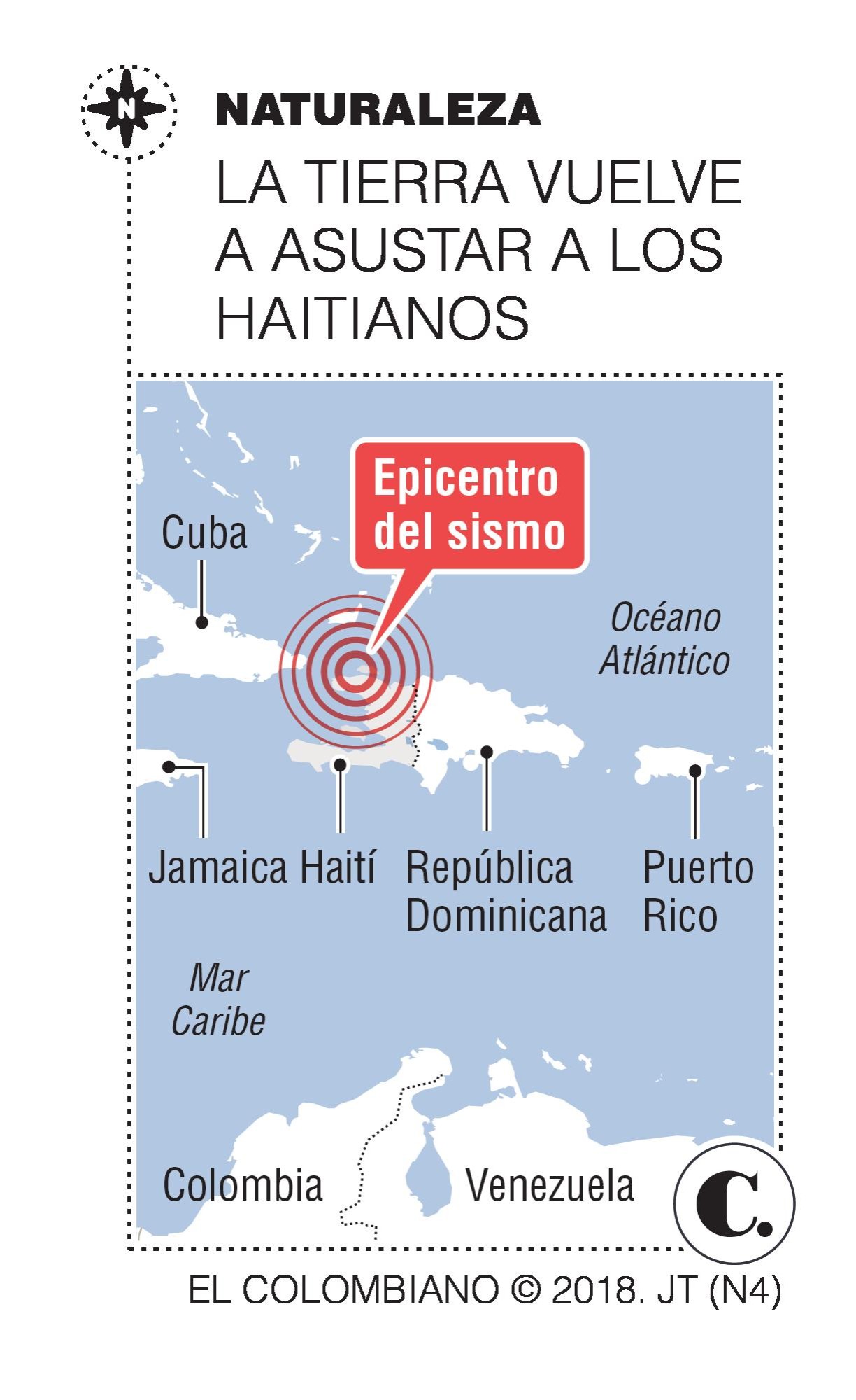 Haití suma nueva tragedia en su historia