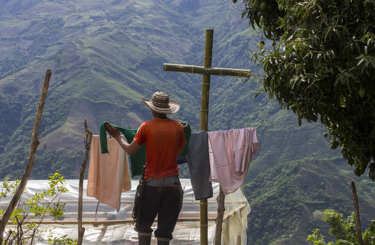 Y profesan una fuerte creencia en la religión católica. FOTO: Donaldo Zuluaga.