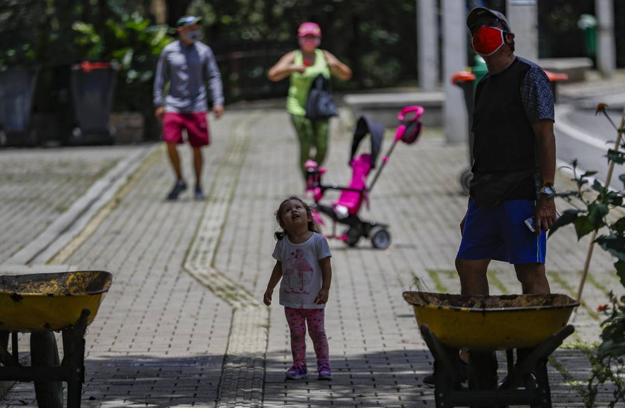 Este pulmón de la ciudad de Medellín, reabrió sus puertas para el disfrute de forma responsable de todos los ciudadanos. Foto: Manuel Saldarriaga Quintero.