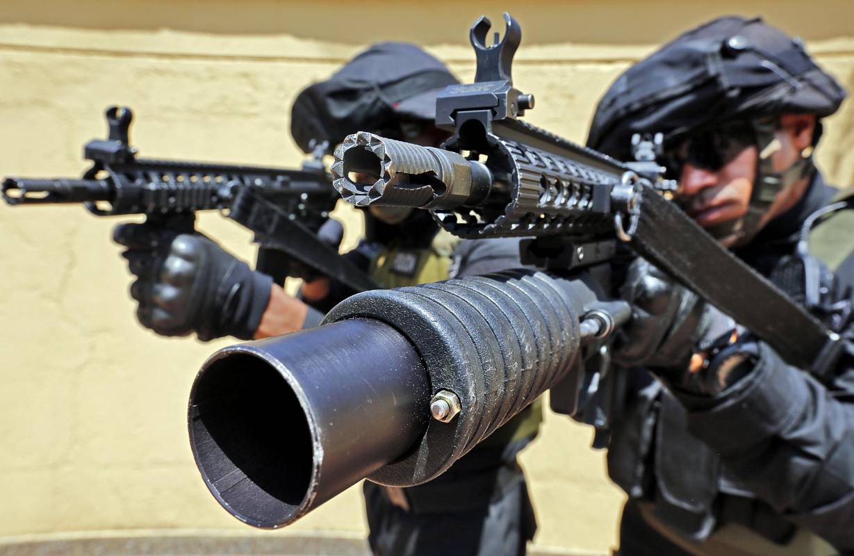 El Copes no solo ejecuta las misiones urbanas y rurales de más alto riesgo. También participa en la seguridad de eventos donde hay altos dignatarios involucrados /Henry Agudelo.