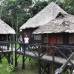 Hernán Vanegas - El Hotel Parque Nacional Natural Amacayacu es en forma de malocas, no tiene aire acondicionado sino ventiladores y la luz se apaga a las 10:00 p.m.