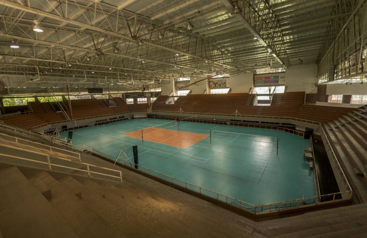 Polideportivo Sur de Envigado. Foto: Camilo Suárez