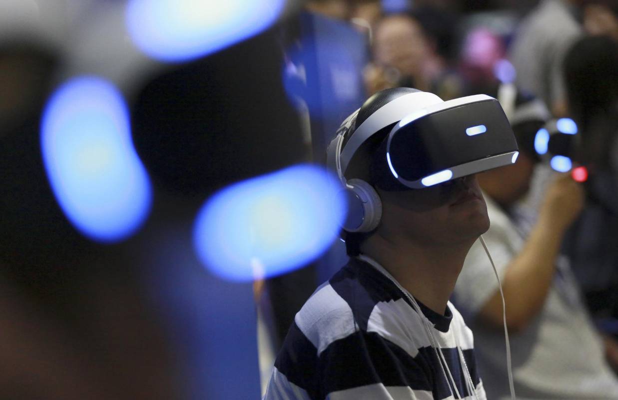 Más del PlayStation VR. FOTO AP