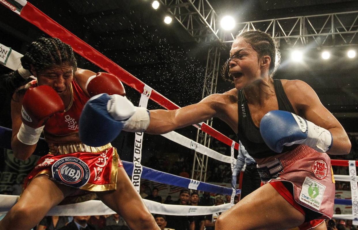 Dayana cordero gana titulo mundial de boxeo en Caucasia. Foto Jaime Pérez