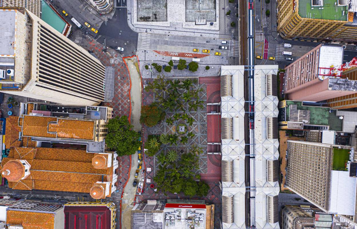 Parque de Berrío. FOTO ALEJANDRO BERMÚDEZ