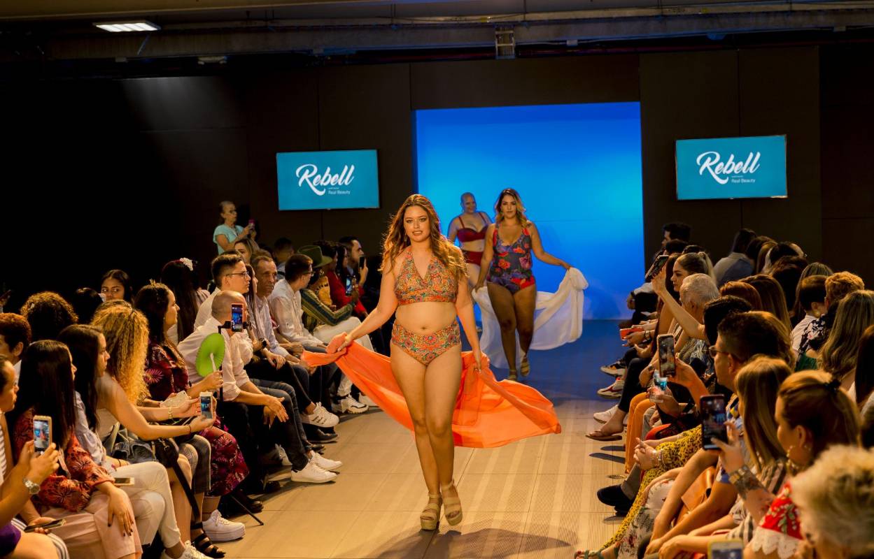 Rebell promueve la diversidad de la belleza femenina. FOTO Camilo Suárez