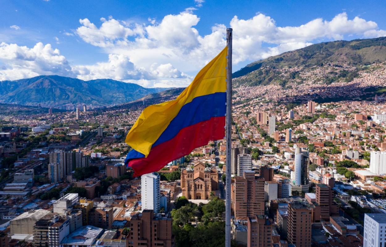 Hoy los colombianos estamos de fiesta, celebramos los 210 años del grito de la independencia. FOTO: Manuel Saldarriaga