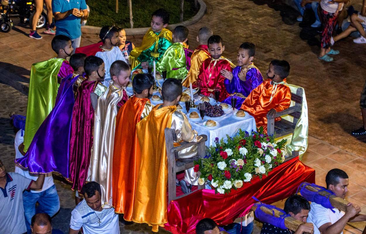 Del 8 al 15 de abril de este año se realizó la celebración de esta fiesta religiosa. FOTO JUAN ANTONIO SÁNCHEZ OCAMPO
