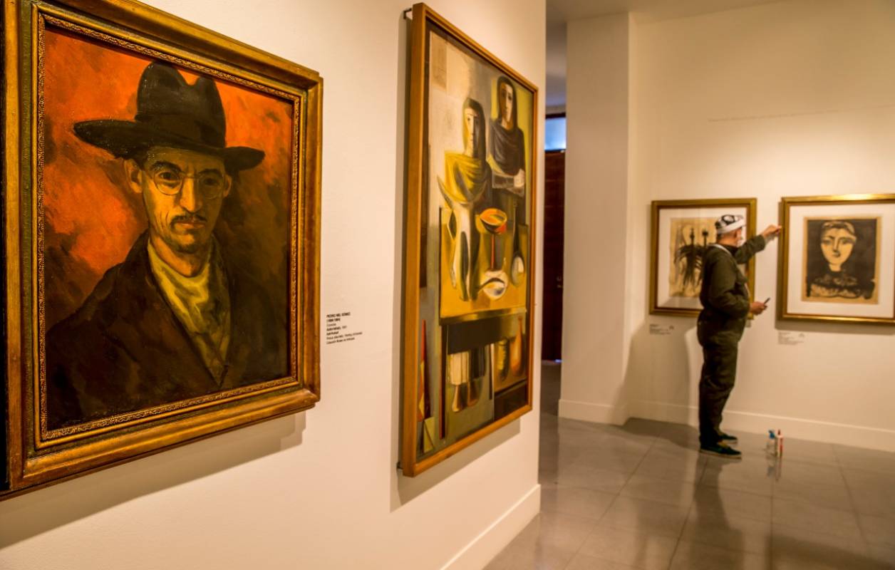 En las salas del Museo de Antioquia encontraran las obras del maestro Botero y de otros artistas antioqueños. Foto: Juan Antonio Sánchez