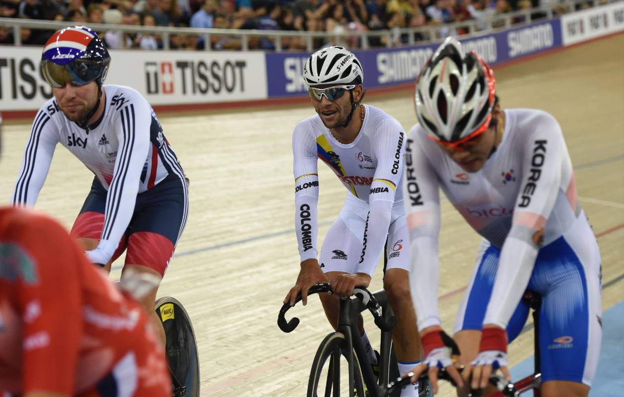 El antioqueño es uno de los 10 deportistas colombianos que tienen Ciclo Olímpico dorado rumbo a Rio de Janeiro, con oros en Bolivarianos-2013, Suramericanos-2014, Centroamericanos-2014 y Panamericanos-2015. FOTO AFP