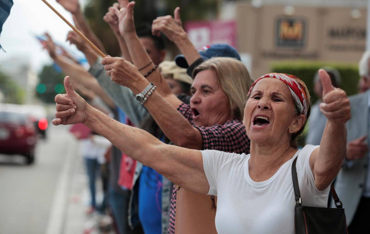 En el barrio Little Havana, de Miami, viven cerca de 50.000 personas. El 98% son latinos y una gran mayoría de estos, son cubanos. FOTO REUTERS