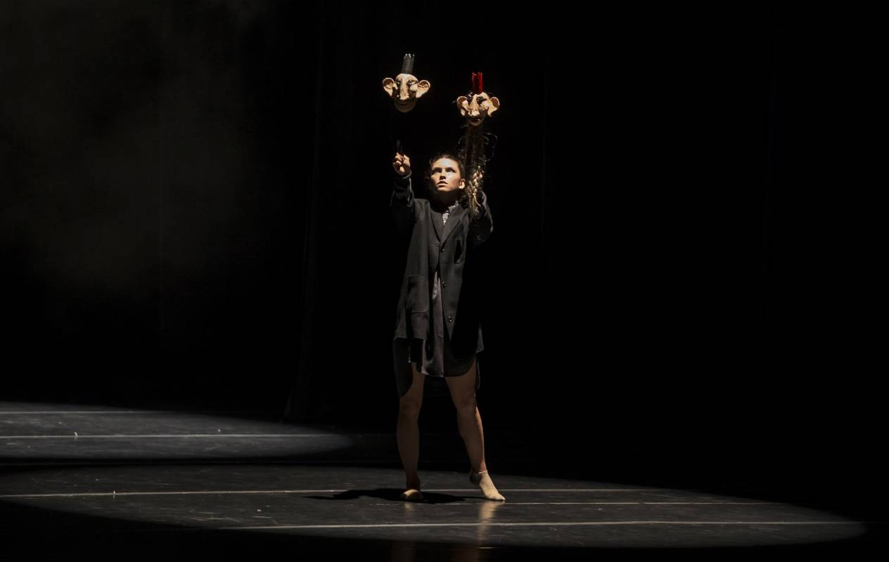 Cuatro compañías internacionales y dos colombianas hicieron parte de Danzamed 2018. Foto Juan Antonio Sánchez O.