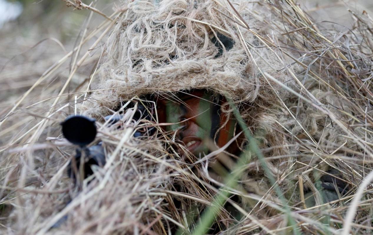 Ejercicios de entrenamiento de la Brigada Móvil numero 25 de la Fuerza de Tarea Nudo del Paramillo del Ejército, cuya misión es combatir a los frentes 18 y 36 de las Farc, al Eln y a las Bacrim en el norte de Antioquia y sur de Córdoba. Foto: Donaldo Zuluaga Velilla