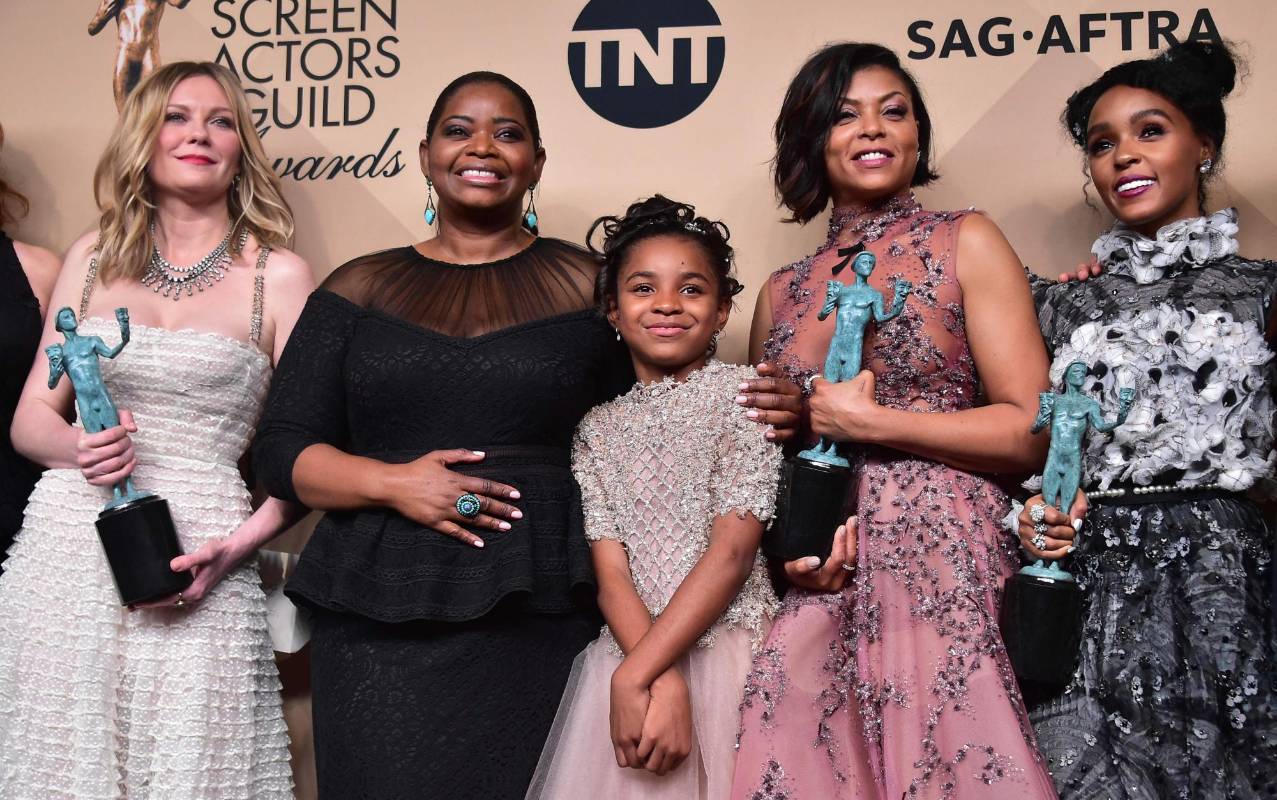 Mejor Elenco en una película - Talentos ocultos. FOTO AFP