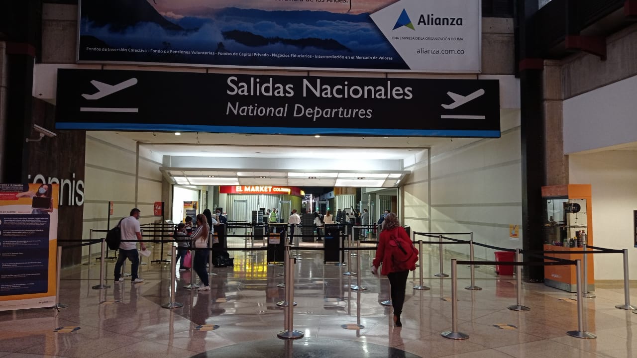 Aeropuerto José María Córdova, de Rionegro. FOTO SANTIAGO LOPERA