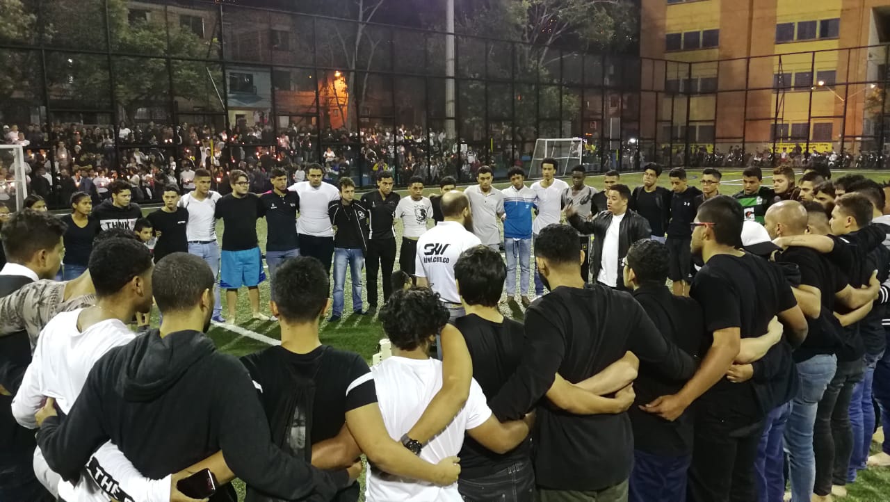 El deportista Lucas Caro Gómez fue asesinado en la noche del lunes 25 de marzo. FOTOS JUAN DAVID ÚSUGA