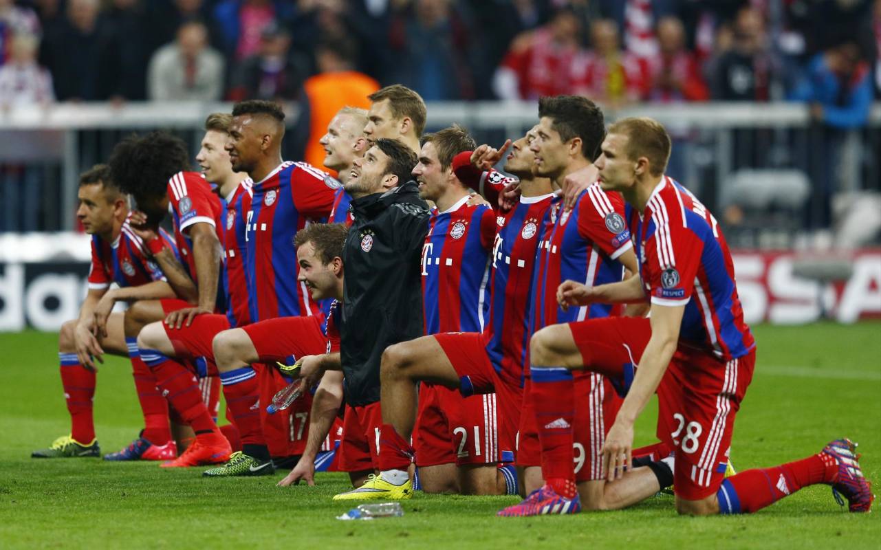 El rodillo del Bayern de Múnich aplastó al Porto 6-1, remontando el 3-1 de la ida para clasificarse a semifinales. FOTO REUTERS