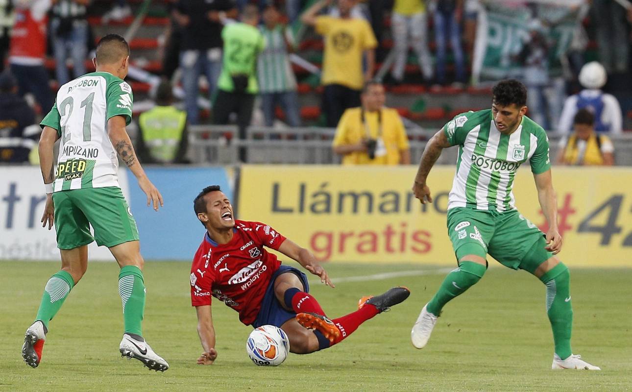 Andrés Ricaurte del Medellín fue la figura del encuentro. FOTO: MANUEL SALDARRIAGA