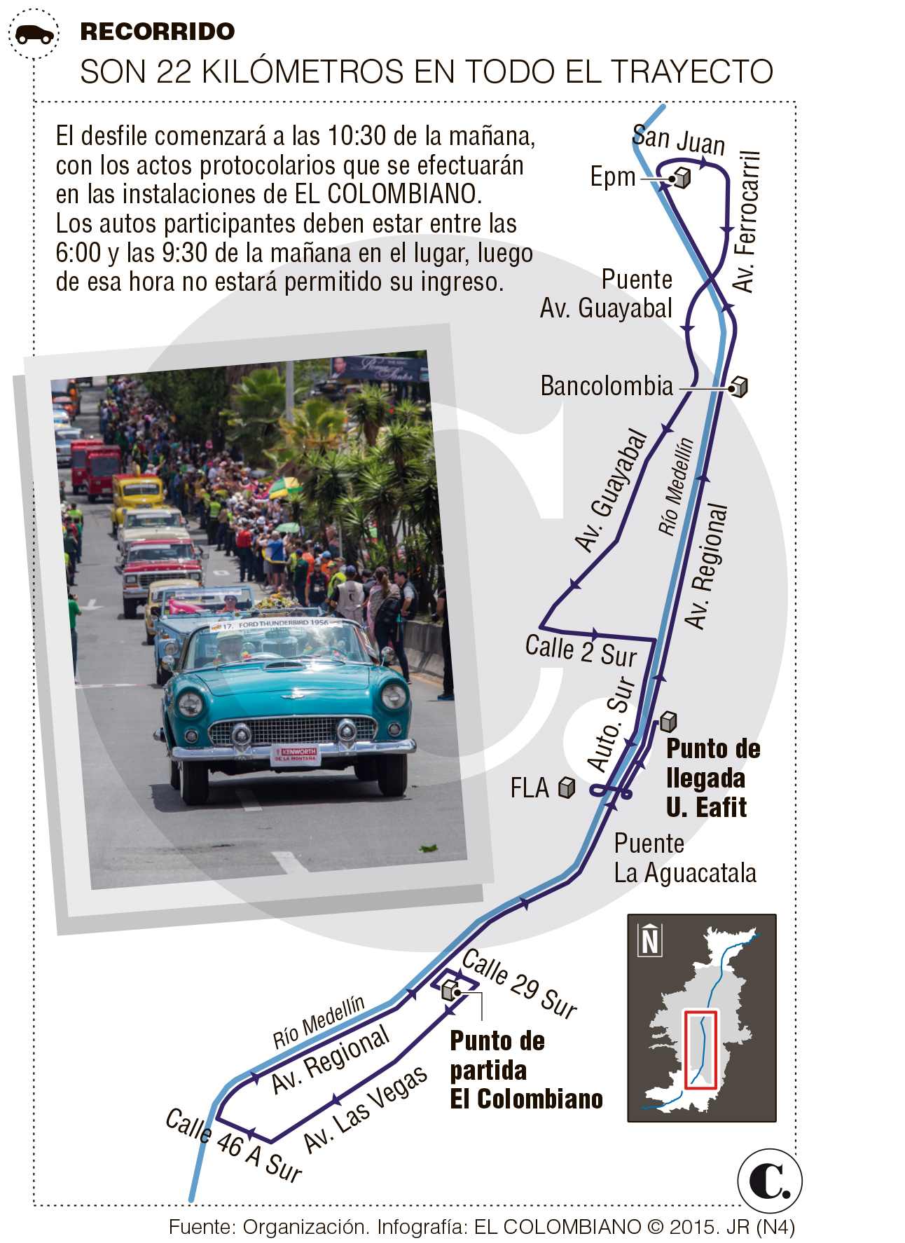 Tips para disfrutar del desfile de autos clásicos