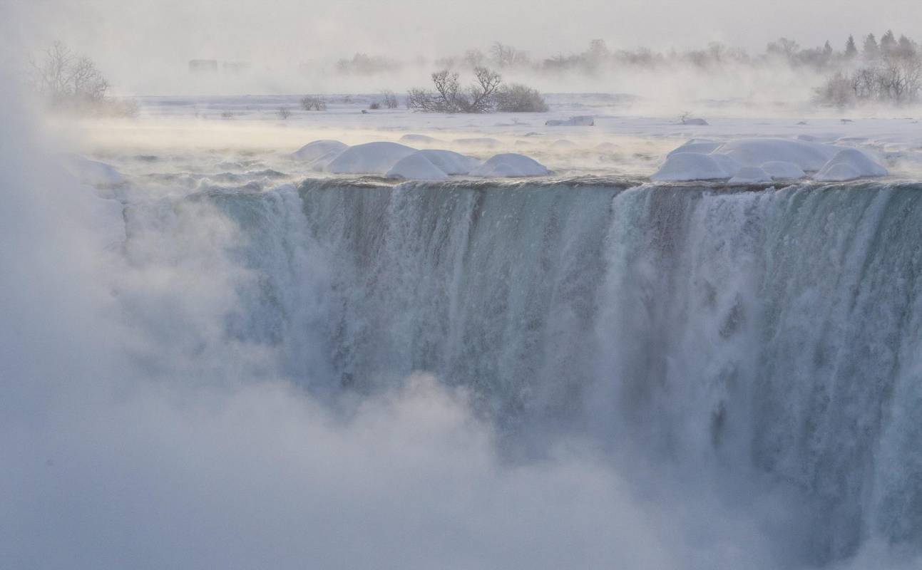 Por ellas pasa toda el agua de los Grandes Lagos. FOTO AP