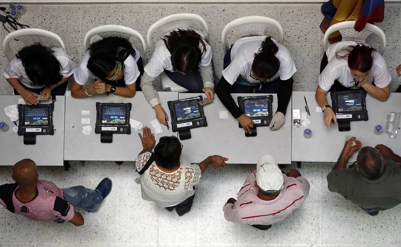 Así se vivieron las elecciones en el norte del Valle de Aburrá, específicamente en Bello y Copacabana. FOTO Henry Agudelo