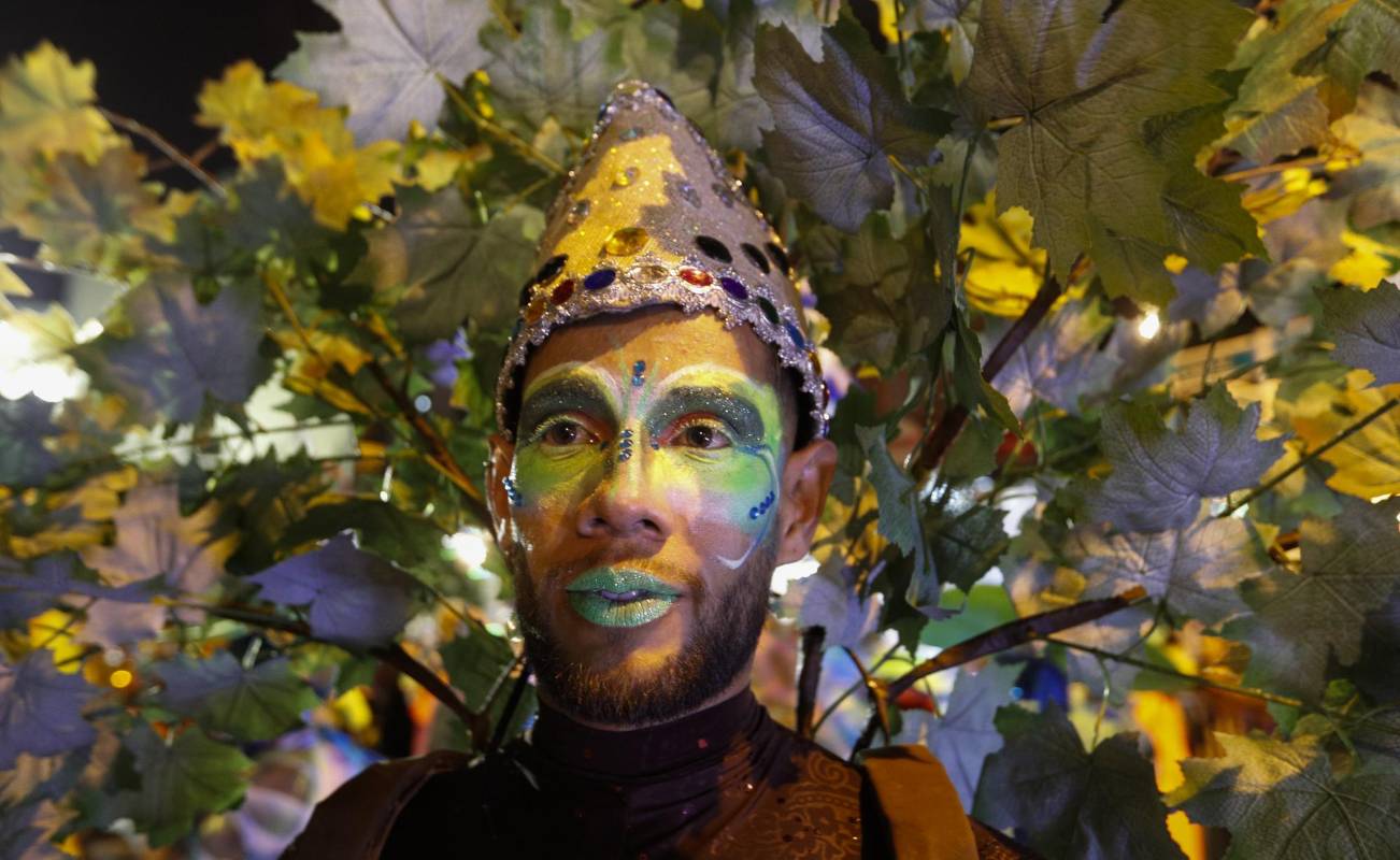 La llorona, el cura sin cabeza, la patasola y otros mitos y leyendas hacen parte del tradicional desfile en la ciudad de Medellín, que es considerado patrimonio cultural inmaterial de Latinoamérica. Foto: Manuel Saldarriaga Quintero