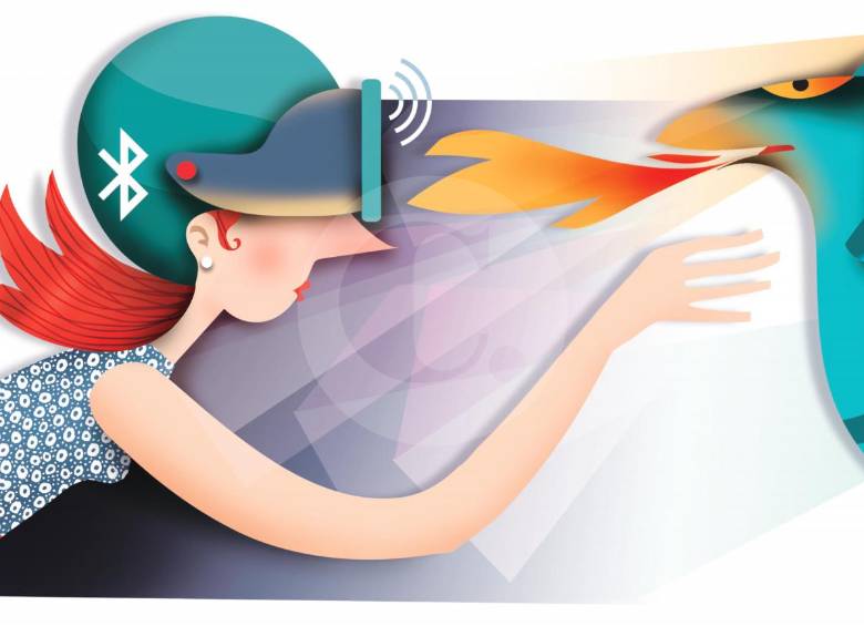 Grandes empresas de tecnología desarrollaron sus sets para que la gente acceda a la nueva Realidad Mixta. ¿De qué se trata? ILUSTRACIÓN Elena ospina